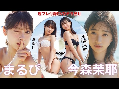 【2025/2/17発売！周プレNo.9・10付录DVDチラ见せ♪】『グラジャパ！』ならDVDが视聴できる♪ #まるぴ #今森茉耶