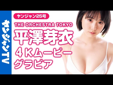 【4Kムービーグラビア】超绝スタイルにキュートFACE！急速ブレイク中アイドル・平泽芽衣ちゃんの水著撮影に最高画质で没入密著！【メイキング】