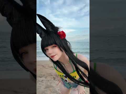 She's back for the melons #miyabi #cosplay