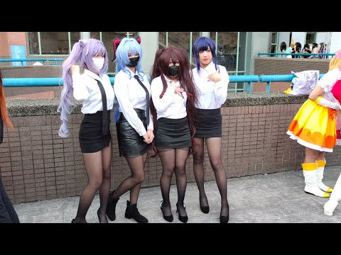 【CWT63 Cosplay】补捉到一个OL版的«原神»快闪团?!-2023.1.29台大综合体育馆周边区域