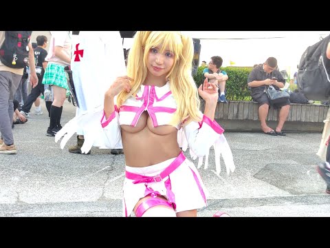 【FF43 Cosplay】嗯…这上衣的size好像有点小耶?!😳💓(动漫«2.5次元的诱惑»角色•莉莉艾露 / IG:k.kaeru)-2024.8.23-台北花博公园争艳馆户外广场