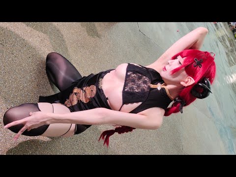 【FF47 Cosplay】怎么有一种生死一线间的感觉？…😳 / CN: 小律Ritsu / 游戏«碧蓝航线»角色•兴登堡 / 台北花博公园争艳馆户外广场-2026.8.21