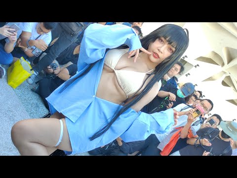 【PF41 Cosplay】有张甜美娃娃脸的泳装女孩😊♥️ / CN:鹤葵Tsuru / 2024.11.2台北花博公园争艳馆户外广场