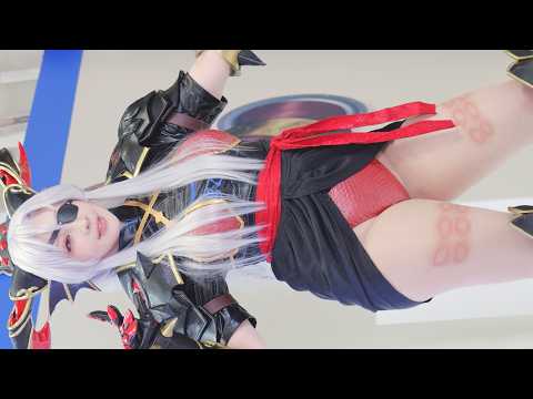みぃこ Brown Dust 2 Night of Death Mamonir Cosplay | Comic Market C108 | 4K 60P