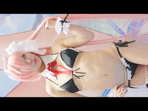りさまる(with かりんちゃま) Brown Dust 2 Rubia Cosplay | Comic Market C106 | 4K 60P