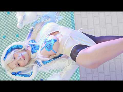 ハネアメ(HaneAme / 雨波) Brown Dust 2 Bittersweet Bunny Darian Cosplay | Comic Market C107 | 4K 60P