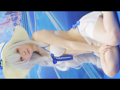 乃街まの TERBIS Cecilia Cosplay | Comic Market C106 | 4K 60P