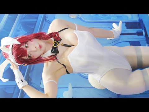 天川星夏 TERBIS Dina Bunny Ver. Cosplay | Comic Market C106 | 4K 60P