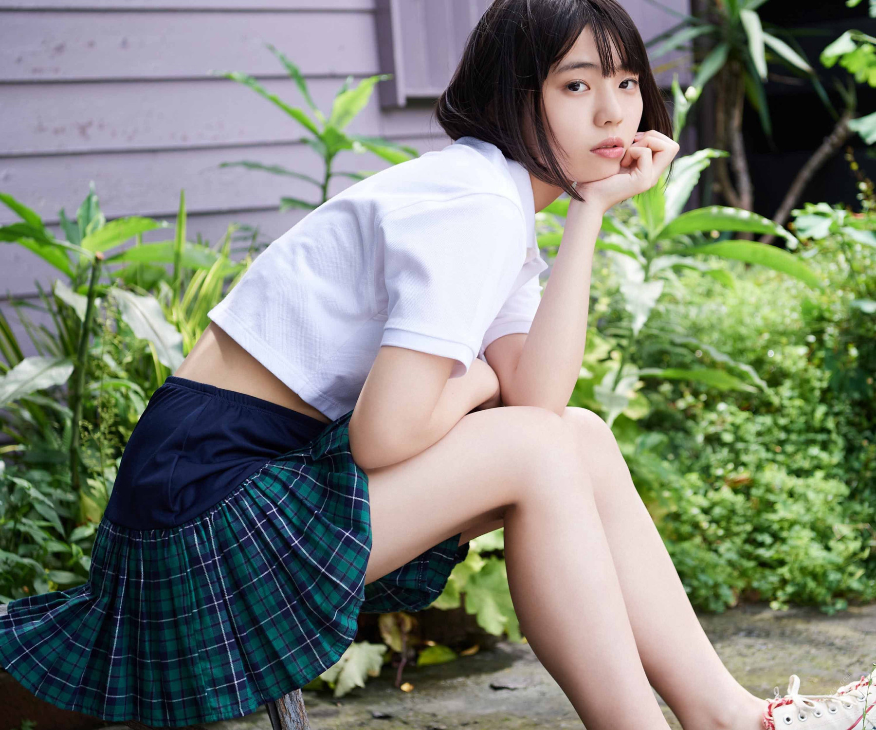 Hina Kikuchi 菊地姫奈, 周プレ Photo Book 「ススメ、夏色女子高生」 Set.01 No.9c3e6f